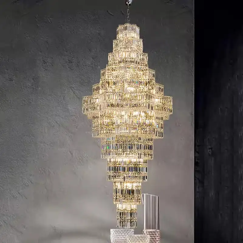 4 Crystal Chandelier 12